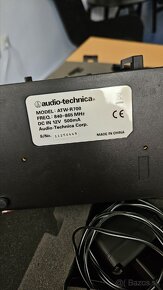 Predám bezdrôtový mikrofón Audiotechnica ATW R700 - 10