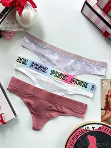 Victoria’s Secret PINK tanga nohavičky S - 10