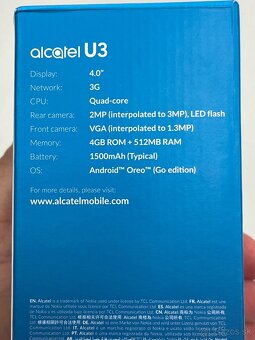 Alcatel U3 - 10