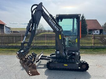 Minibagr Volvo EC18E hyd.podvozek,pouze880mth,2019 - 10