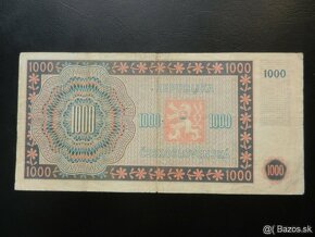 Bankovka 1000Kčs 1945 - 10