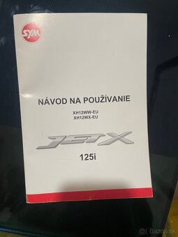 Predávam skúter Sym JetX 125 - 10