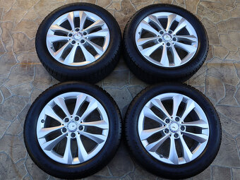 17" Alu kola  5x112 MERCEDES W205 C-CLASS ZIMNÍ+ČIDLA - 10