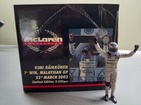 F1 MCLAREN MERCEDES MP4/17D 1.WIN RAIKKONEN MINICHAMPS 1:18 - 10