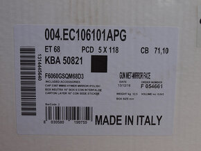 18" Alu kola = 5x118 = MAK – DUCATO BOXER TRAFFIC - NOVÉ - 10