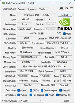 Ryzen 3100/ RTX 3050 8GB/16GB RAM/ 512GB Nvme/ 500W Bronze - 10