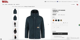 Zateplená bunda Fjallraven Vardag Lite Padded Jacket M - 10