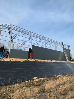 Oceľová konštrukcia haly 8x16x4 m Garáž Kôlňa - 10