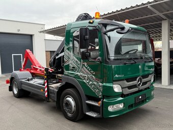 MERCEDES-BENZ ATEGO 1218 HÁKOVÝ NOSIČ HYDRAULICKÁ RUKA HIAB - 10