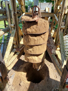 Vrtná veža - až 470 mm priemer - suché vŕtanie studní - 10