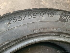 255/55r19 zimné 4 ks MICHELIN dezén 6,7-5,3 mm DOT2019 - 10