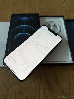 iPhone 12 Pro Max 128 gb Pacific Blue +komplet príslušenstvo - 10