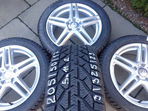 Mercedes A B C Skoda VW Seat zimna sada 205/50 R17  5x112 - 10