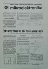 Mikroelektronika Amatérske Radio k závěrům XVI. sjezdu KSČ 3 - 10