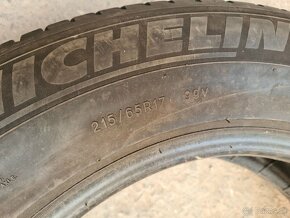 215/65 r17 letné 4 ks MICHELIN dezén 6-5,6mm - 10