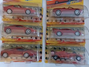 Autíčka  Ferrari- celá séria, 6 kusov za 15EUR - 10