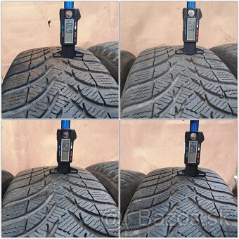 5x112 Audi VW Škoda Seat 215/60 R16 Zimné 6.5mm Michelin - 10