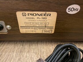 Pioneer PL12D  - Absolútny TOP STAV - 10