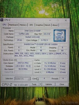 Intel i3 9100F, GTX 1060, 16GB - 10