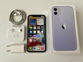 apple iphone 11 128gb Purple / Batéria 100% - 10