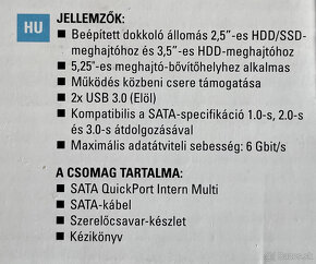 Rámček šuplík kombi na disk 2,5“ + 3,5“ - 10