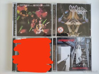 CD - rock/metal + pop/jazz - 10