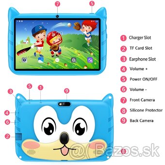 Tablet smart kids 4/64GB - WiFI - nový a zabalený - 10