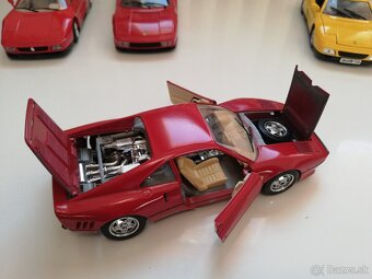 1:24 Bburago 4ks FERRARI modely 80 roky - 10