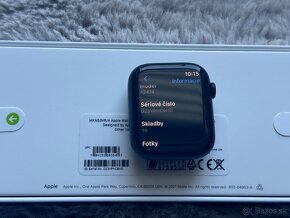 Predám Apple Watch 7.gen 45mm Midnight - 10