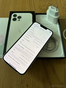 iPhone 13 Pro Max 128 gb Silver v záruke + príslušenstvo - 10