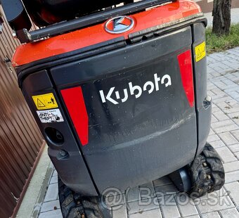 Minibagr Kubota K008-5 2023 malý nájezd - 10