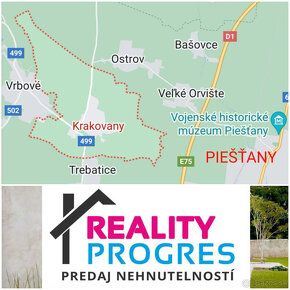 STAVEBNÝ POZEMOK 966 m2 KRAKOVANY PIEŠŤANY + UPI VOĽNÝ - 10