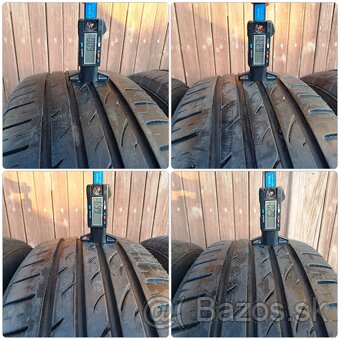 5x120 R17 BMW 5 Lúč + Pneu 235 55 R17 6mm 4 ročné - 10