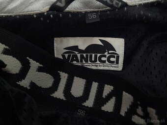 Vanucci Silver pánska kožená moto kombinéza 2XL 56 - 10