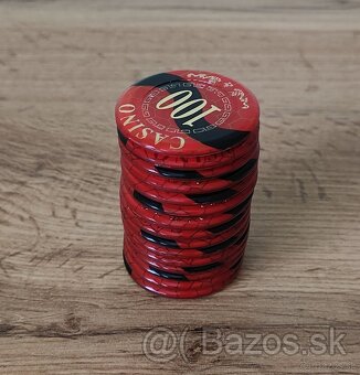 Crystal Pokerové žetony 390,- pc - 10