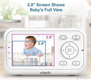 Detská video pestúnka VTECH BM3255 / 2,8“ LCD displejom - 10