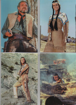 WINNETOU NEMECKE FILMOVE POHLADNICE D - 10