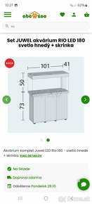Set JUWEL akvárium RIO LED 180 + skrinka - 10