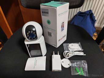 Vnútorná Wifi IP kamera s displejom 3Mpx,360°,4x zoom,4 diód - 10