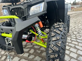 ŠTVORKOLKA XTR FARMER PRO 250CM3 + Navijak, LED Rampa, Tažná - 10