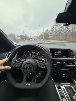 AUDI MULTIFUNKCNY VOLANT ZKOSENY s airbagom a padlami - 10