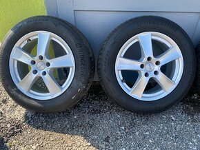 ZIMNÁ SADA ALU DISKY 5x112 R17 + ZIMNÉ PNEU 215/65 R17 - 10