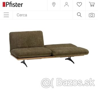 Rozkladacia dizajnová sedačka Dieter Knoll SCHLAFSOFA - 10