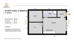 Mezonetový 3 izbový byt Nižná Šebastová v novostavbe blízko  - 10