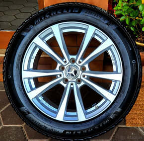 zimné alu R18 5x112, pneu 235/55, Mercedes GLA - 10