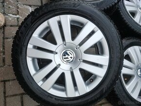 Predám celoročnu sadu kolies 206/55R16 rozteč 5x112 R16 - 10