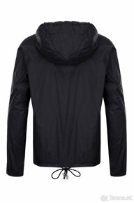 Emporio Armani bunda modrá, červená 2v1 unisex - 10