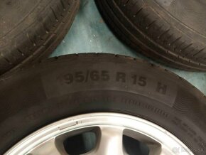 Predám originál Mercedes disky 6.5J R15 5x112 - 10