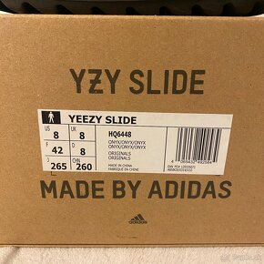 YEEZY SLIDES ONYX - 10