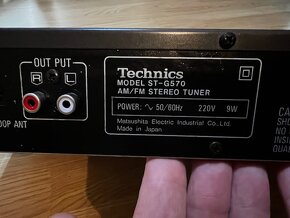 Technics ST-G570 AM/FM stereo tuner (1990-93) - 10